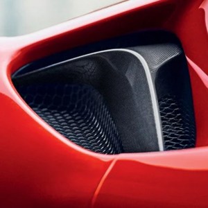 Ferrari SF90 Carbon Fiber Side Air Intakes